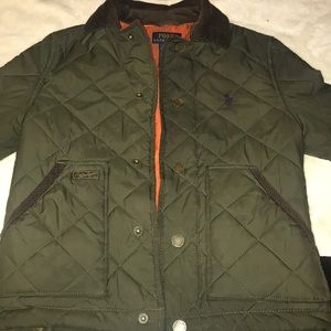 Polo Quilted Jacket - size 4/4T